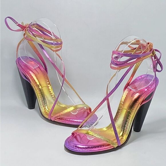 Isabel Marant Aliza Ombré Leather Sandals size 38 - Picture 7 of 13